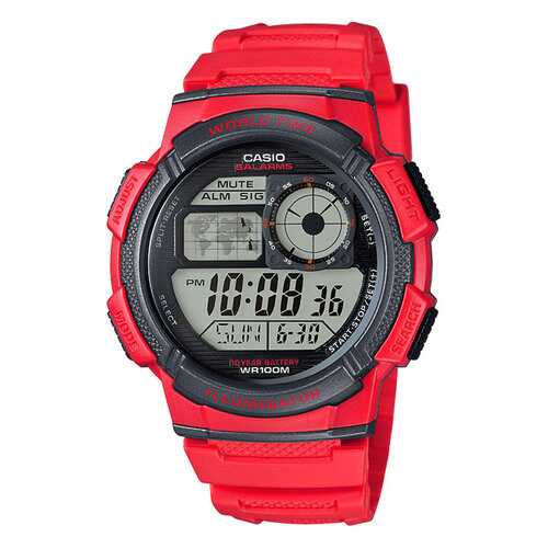 Наручные часы электронные мужские Casio Illuminator Collection AE-1000W-4A в Кропп