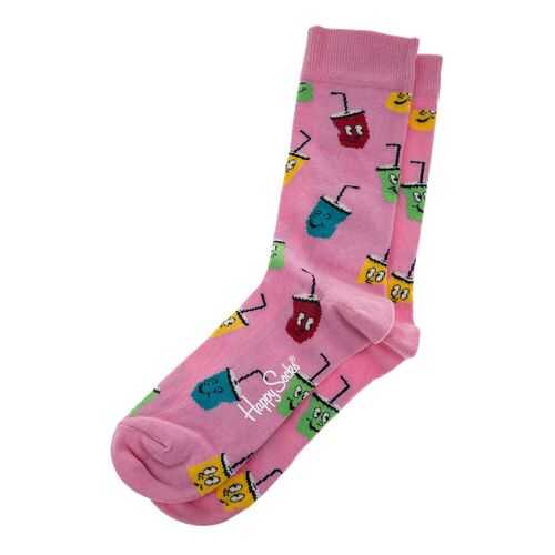 Носки мужские Happy Socks SPO01 розовые 36-40 EU в Кропп