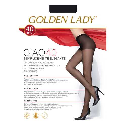 Колготки Golden Lady CIAO 40, nero, 2/S в Кропп