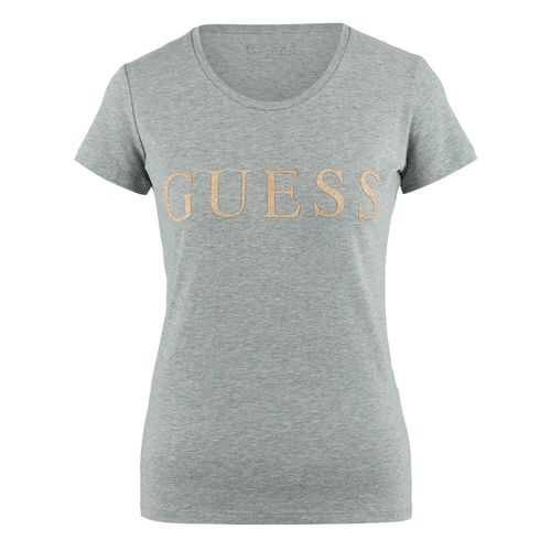 Футболка женская Guess W0YI0L-J1300 серая S в Кропп